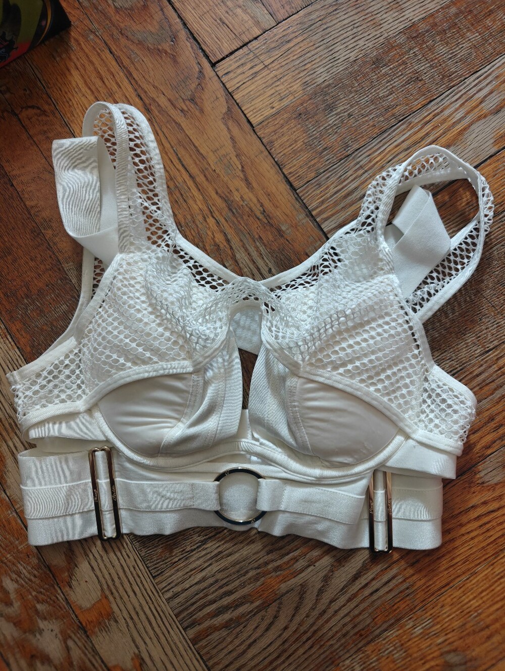 Honey Birdette Axl White Bra 32B